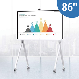 Pack HUAWEI IdeaHub S2 86"avec support à roulettes